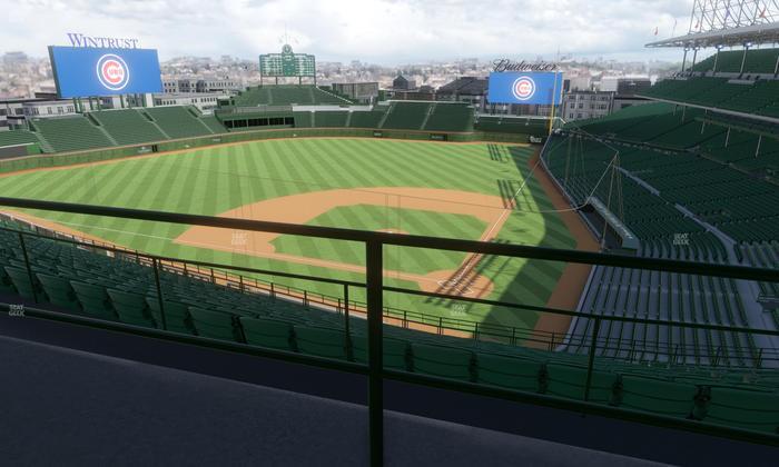 Wrigley Field - Section 415 Left Seat View