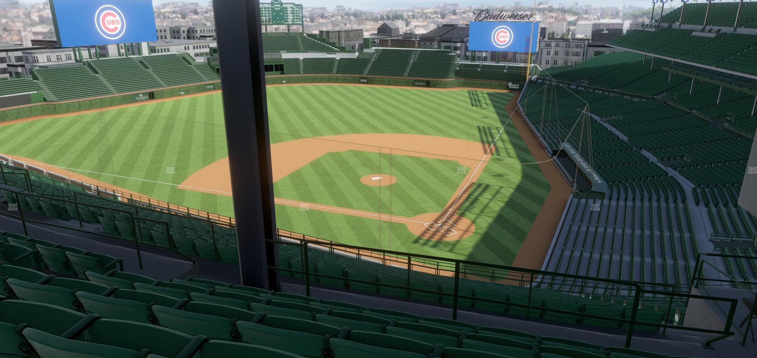 Wrigley Field - Section 415 Left Seat View