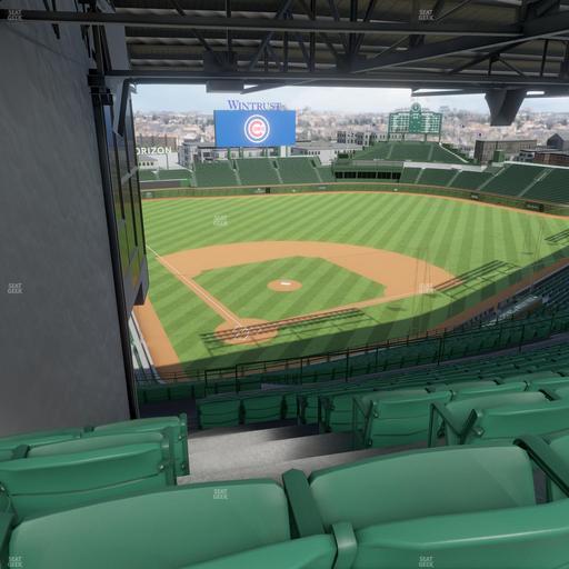Wrigley Field - Section 419 Right Seat View