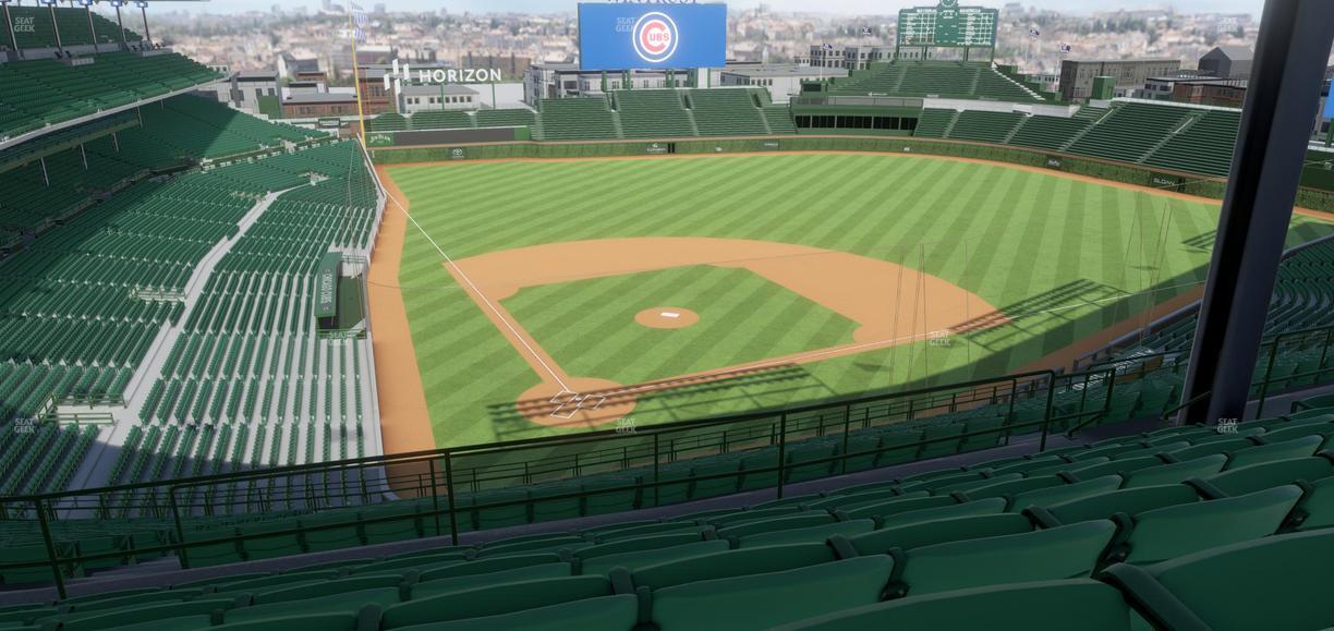 Wrigley Field - Section 420 Right Seat View