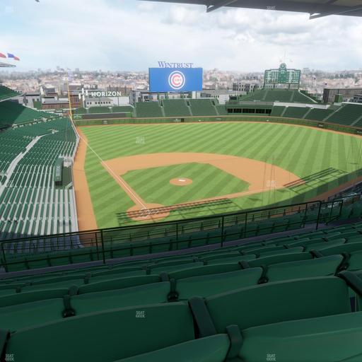 Wrigley Field - Section 420 Right Seat View