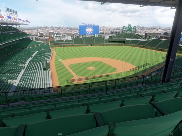 Wrigley Field - Section 420 Right Seat View