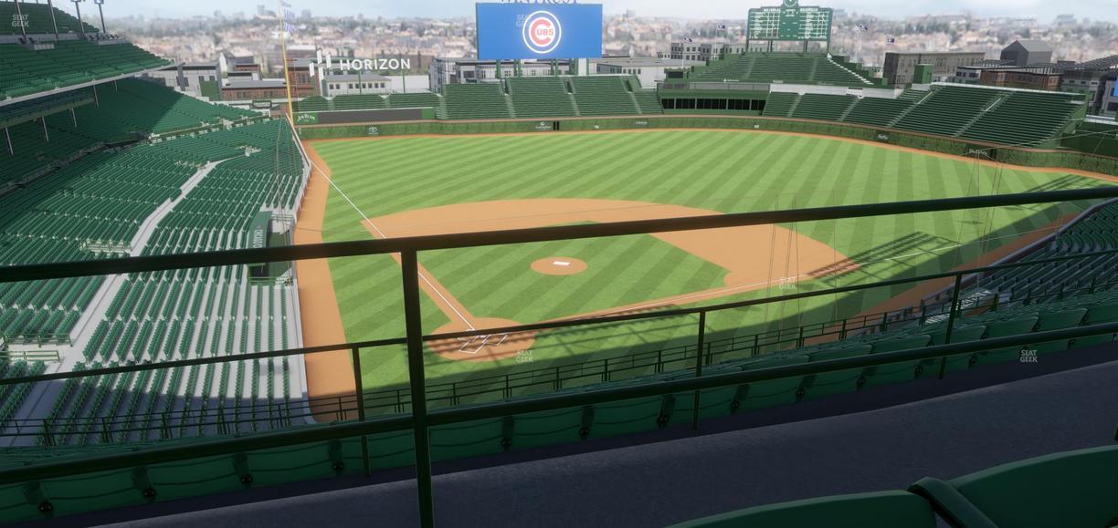 Wrigley Field - Section 420 Right Seat View
