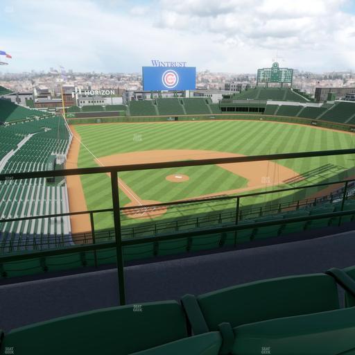 Wrigley Field - Section 420 Right Seat View