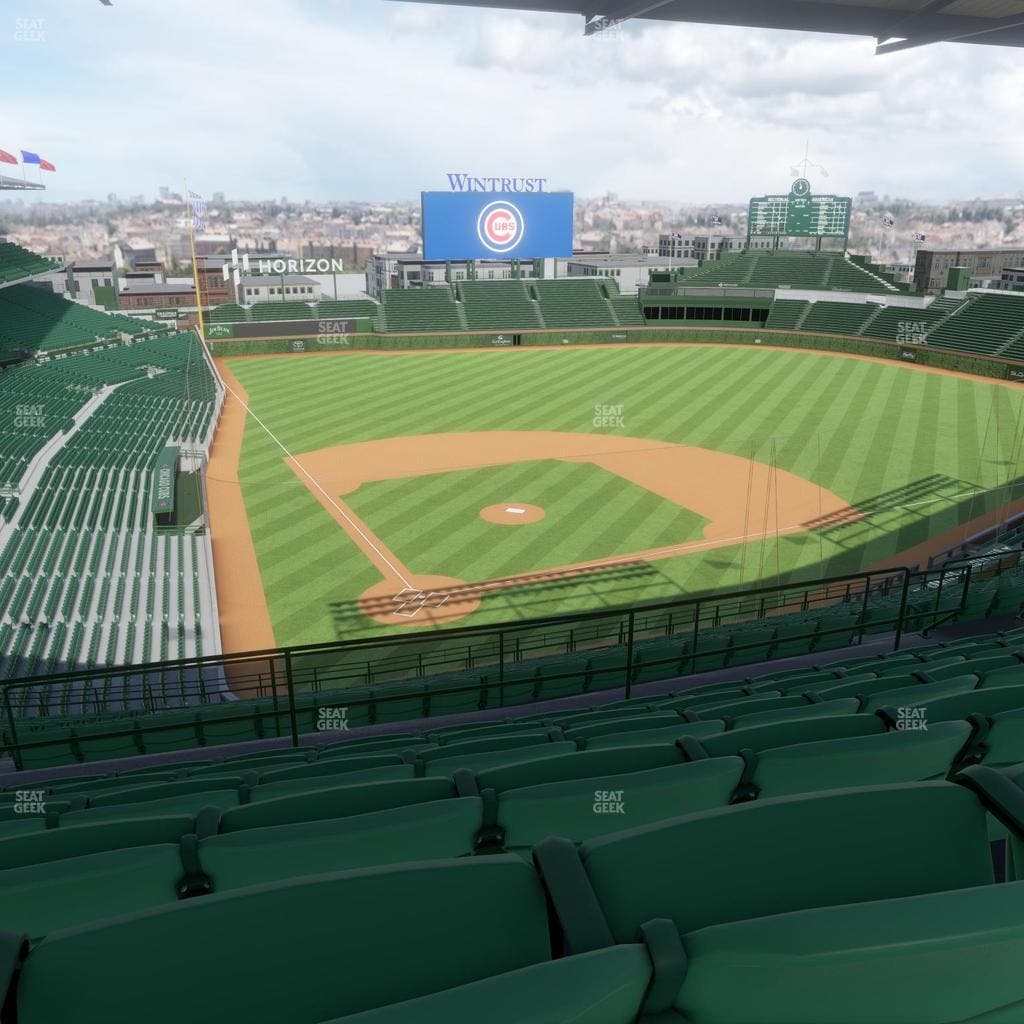 Wrigley Field - Section 420 Right Seat View