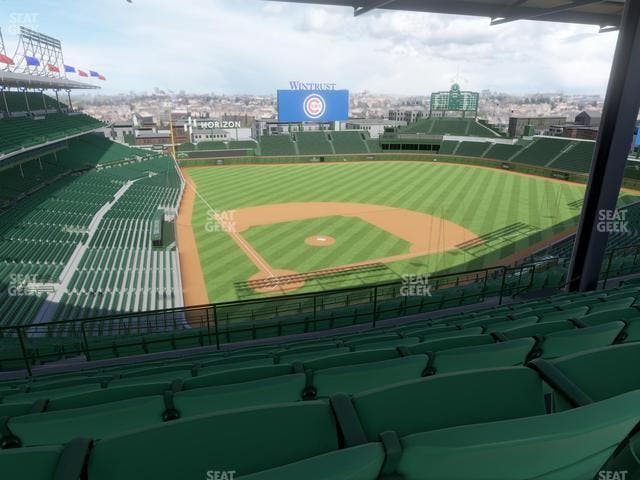 Wrigley Field - Section 420 Right Seat View