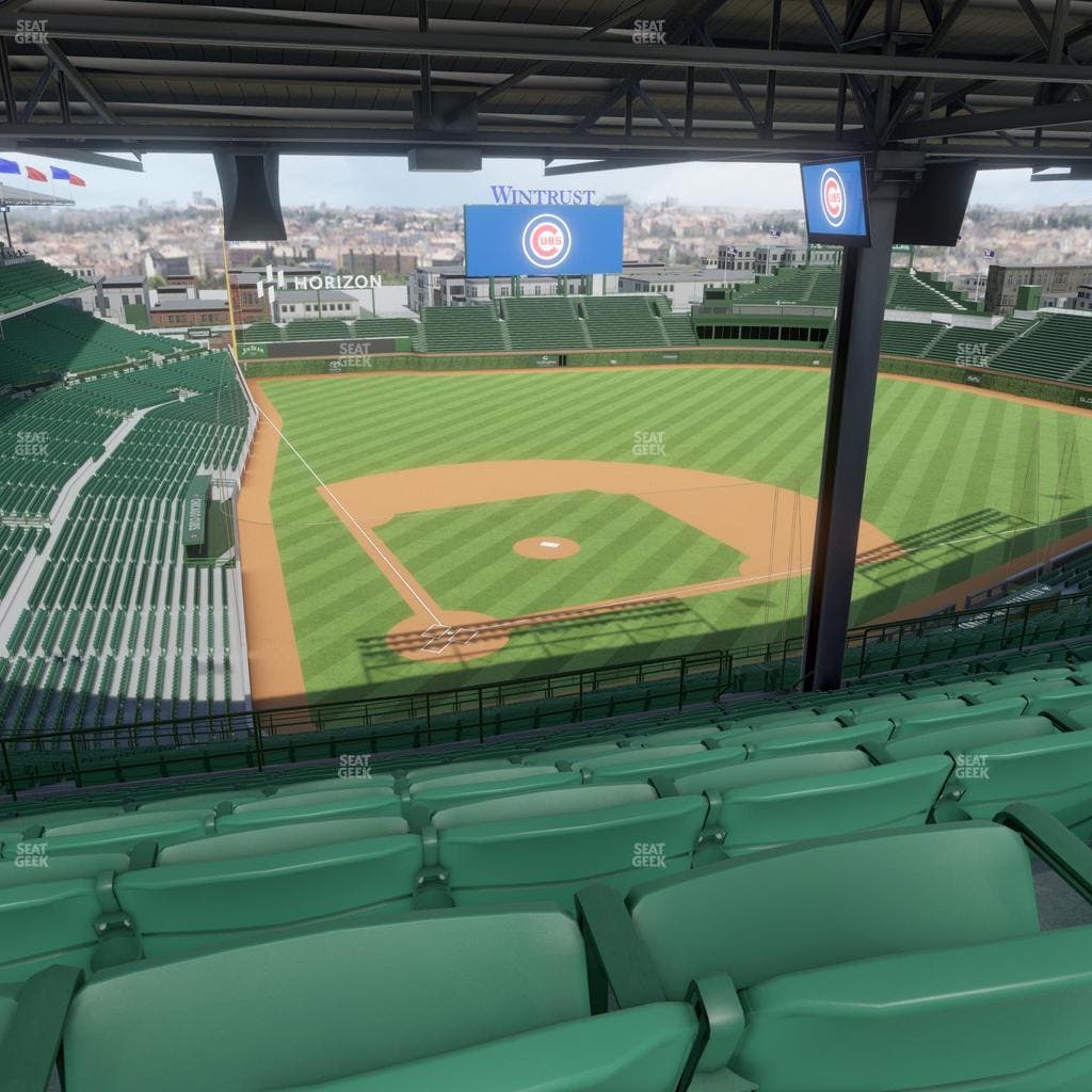 Wrigley Field - Section 420 Right Seat View