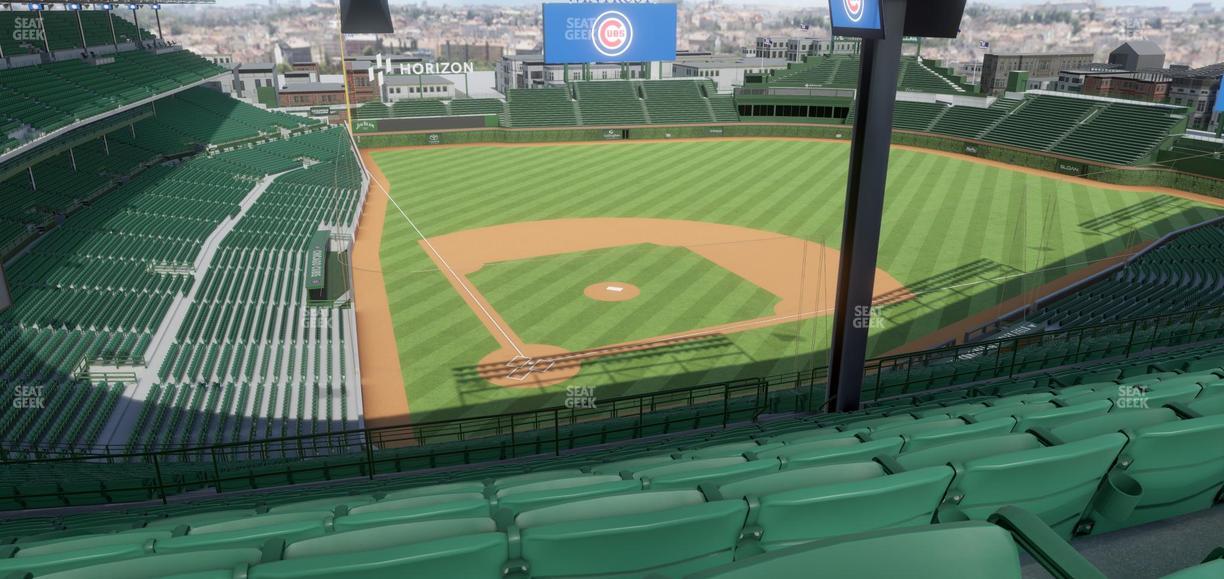 Wrigley Field - Section 420 Right Seat View