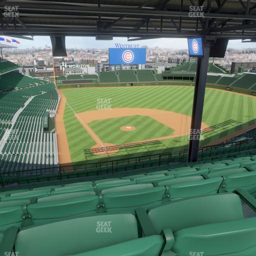 Wrigley Field - Section 420 Right Seat View