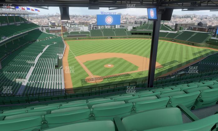 Wrigley Field - Section 420 Right Seat View