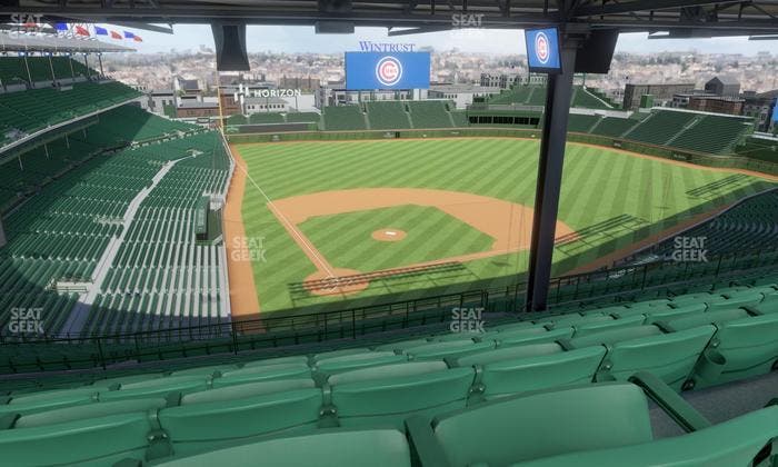 Wrigley Field - Section 420 Right Seat View