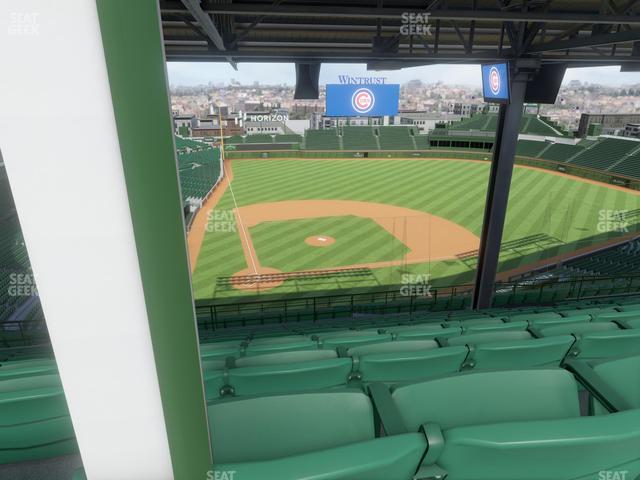 Wrigley Field - Section 421 Right Seat View Wrigley Field - Section 421 Right Seat View