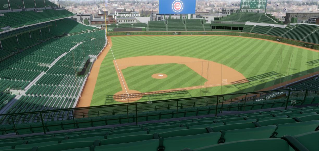 Wrigley Field - Section 421 Right Seat View