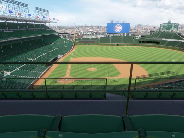 Wrigley Field - Section 422 Right Seat View