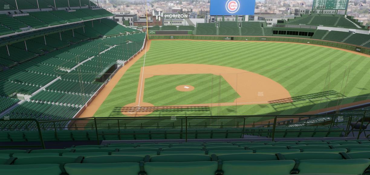 Wrigley Field - Section 422 Right Seat View