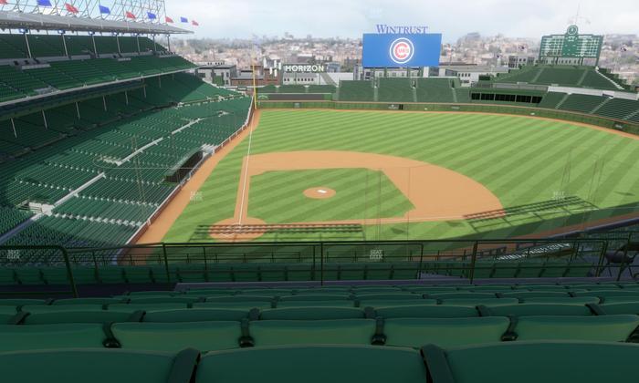 Wrigley Field - Section 422 Right Seat View
