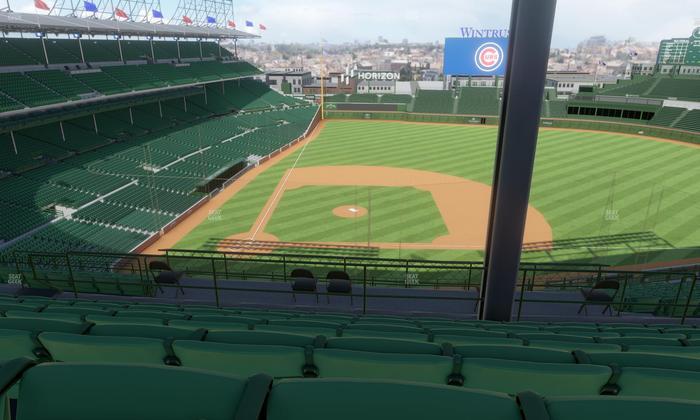 Wrigley Field - Section 423 Right Seat View
