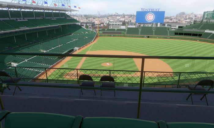 Wrigley Field - Section 423 Right Seat View