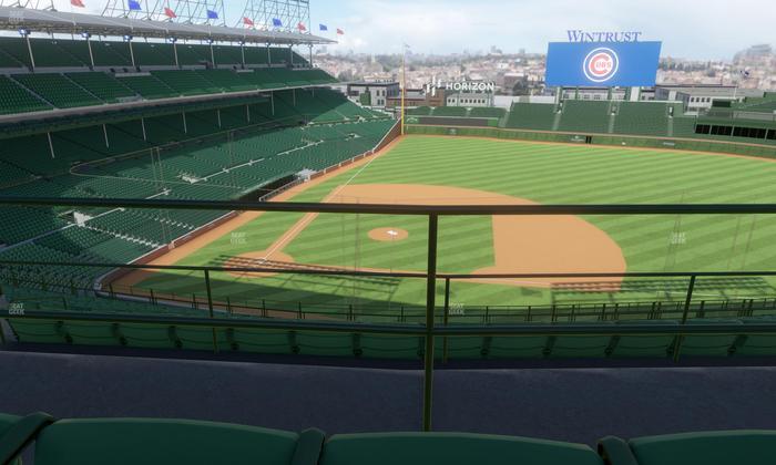 Wrigley Field - Section 424 Right Seat View