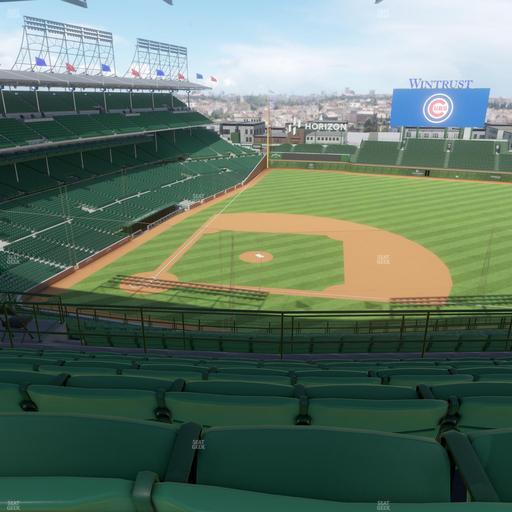 Wrigley Field - Section 424 Right Seat View