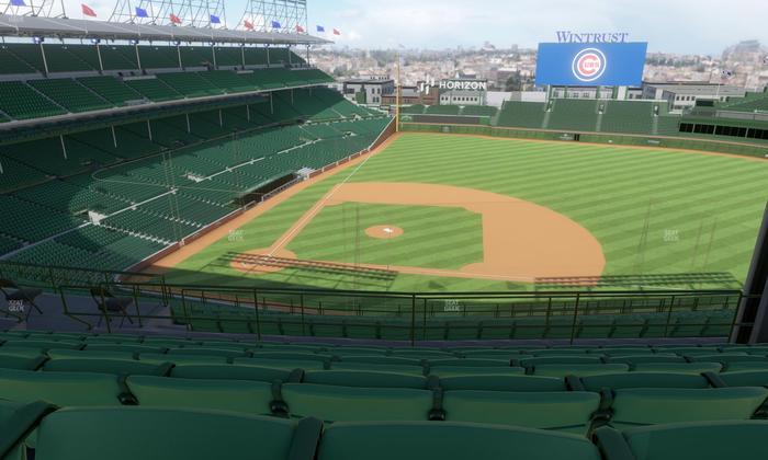 Wrigley Field - Section 424 Right Seat View