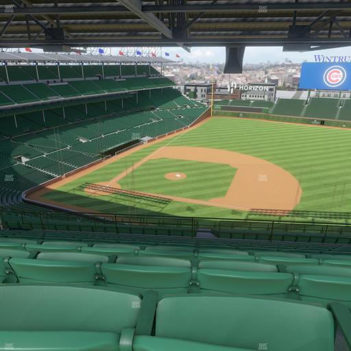 Wrigley Field - Section 425 Right Seat View