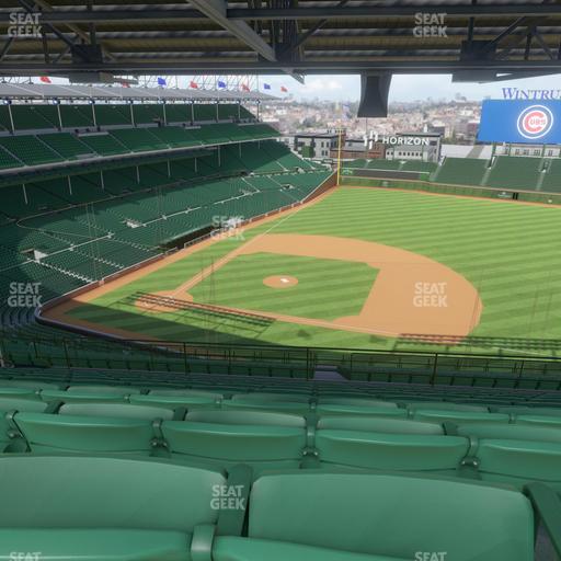 Wrigley Field - Section 425 Right Seat View