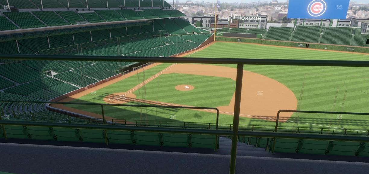 Wrigley Field - Section 425 Right Seat View