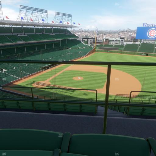 Wrigley Field - Section 425 Right Seat View