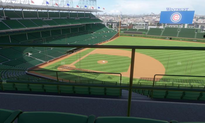 Wrigley Field - Section 425 Right Seat View