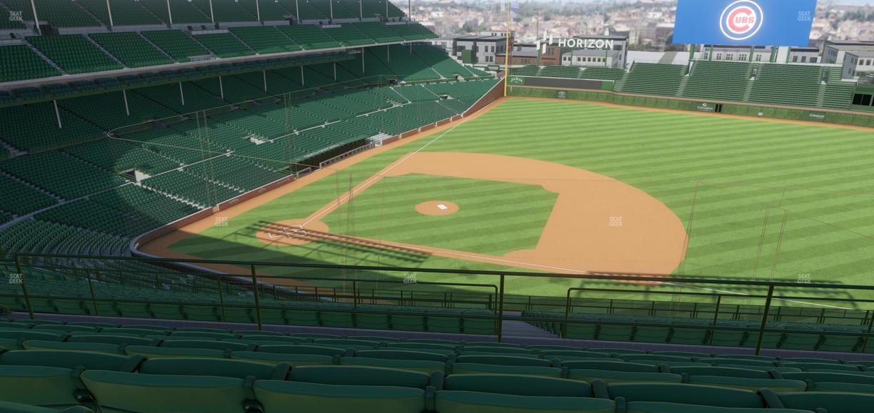 Wrigley Field - Section 425 Right Seat View