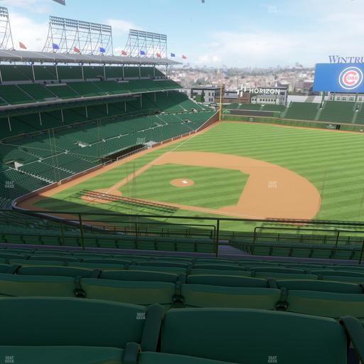 Wrigley Field - Section 425 Right Seat View