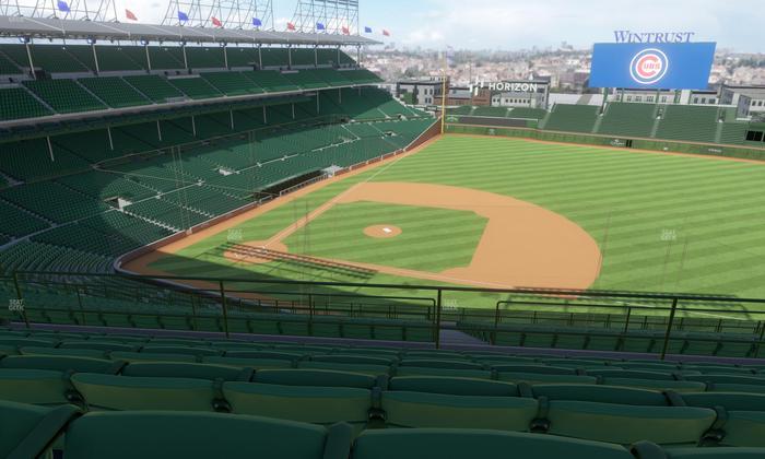 Wrigley Field - Section 425 Right Seat View