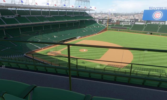 Wrigley Field - Section 426 Right Seat View