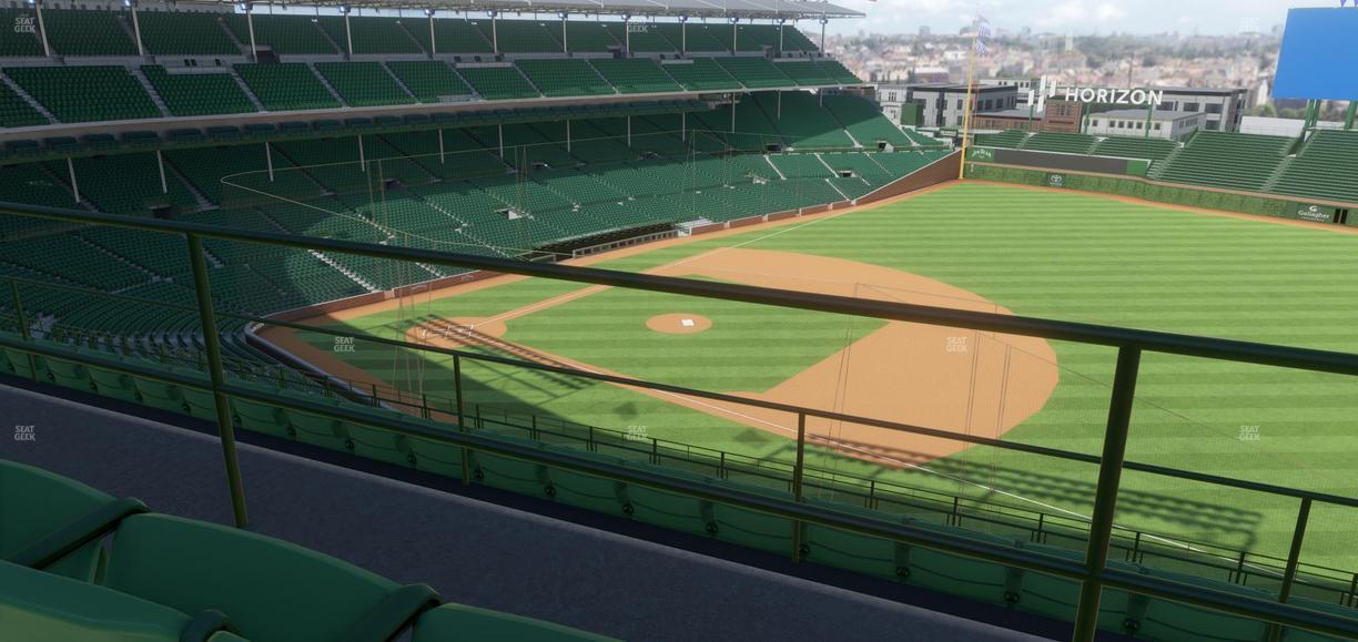 Wrigley Field - Section 427 Right Seat View