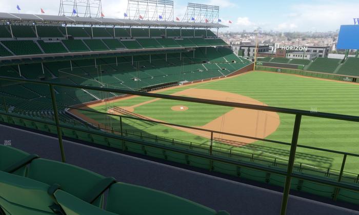Wrigley Field - Section 427 Right Seat View