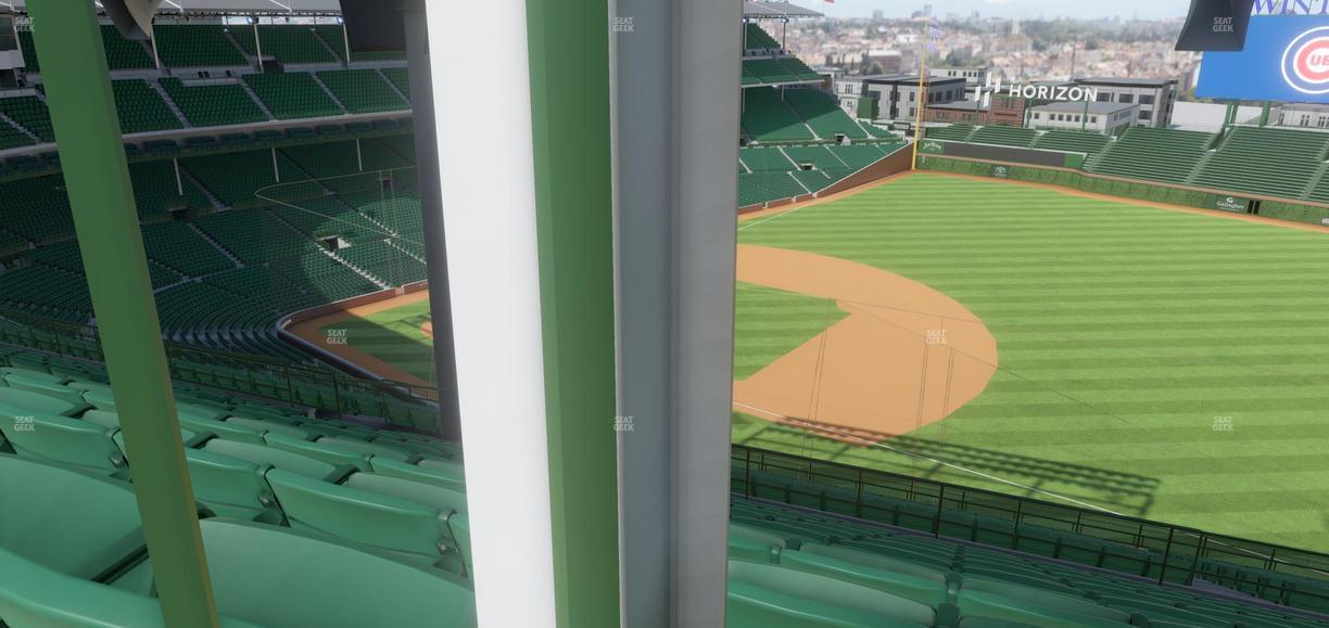 Wrigley Field - Section 427 Right Seat View