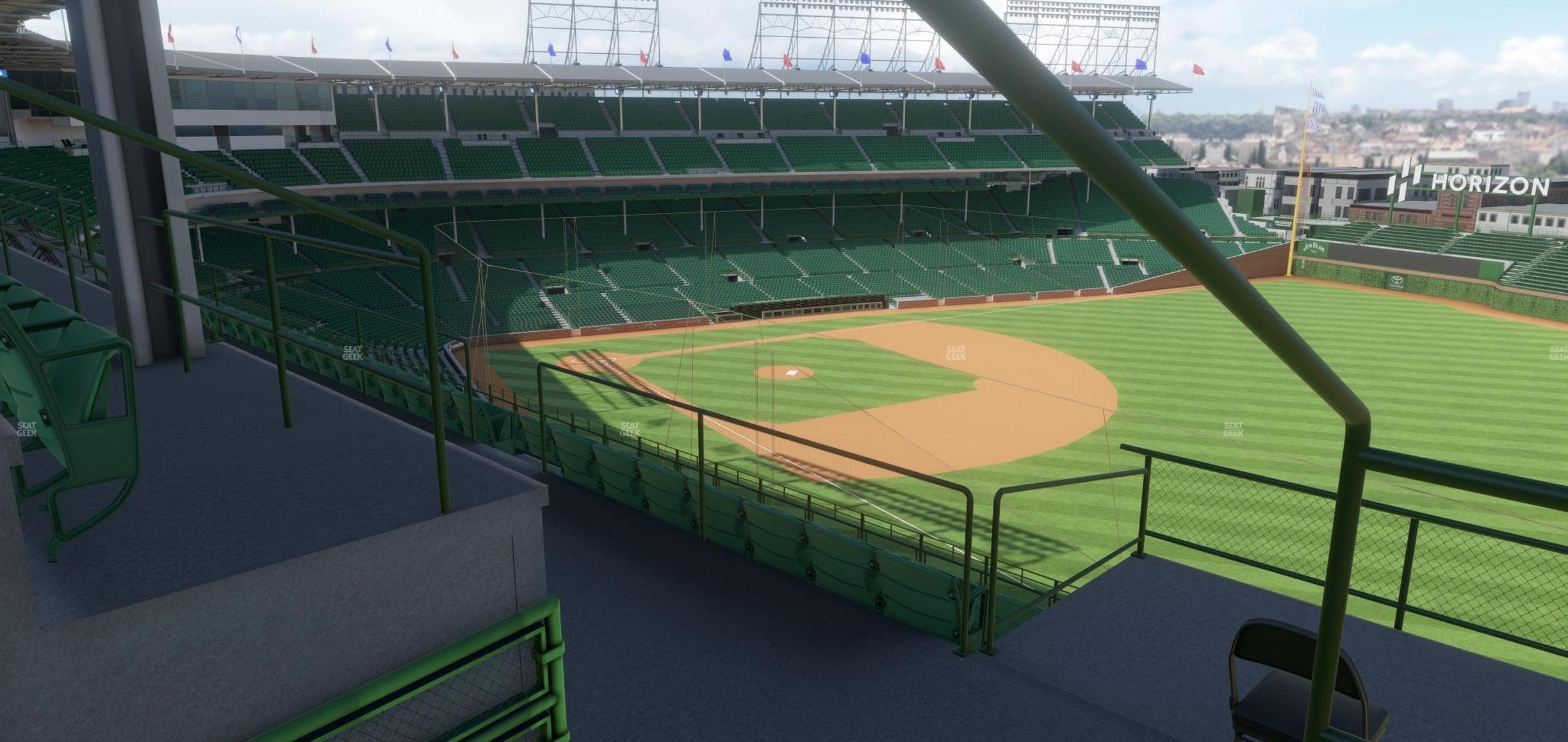 Wrigley Field - Section 430 Right Seat View