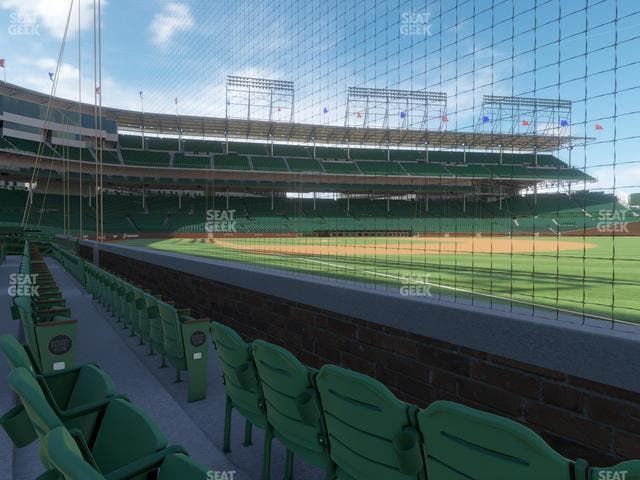 Wrigley Field - Section Bullpen Box 30 Seat View