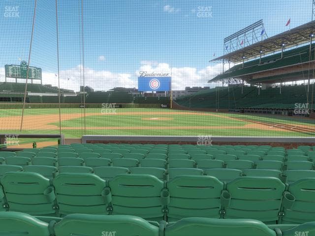 Wrigley Field - Section Club Box Home Plate 13 Seat View