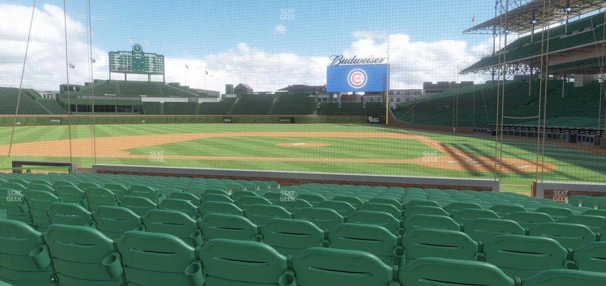 Wrigley Field - Section Club Box Home Plate 14 Seat View