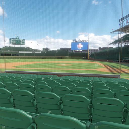 Wrigley Field - Section Club Box Home Plate 14 Seat View