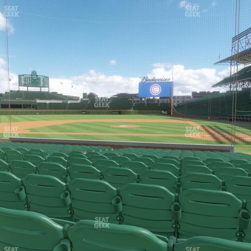 Wrigley Field - Section Club Box Home Plate 14 Seat View