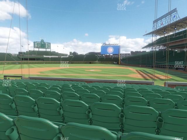 Wrigley Field - Section Club Box Home Plate 14 Seat View Wrigley Field - Section Club Box Home Plate 14 Seat View