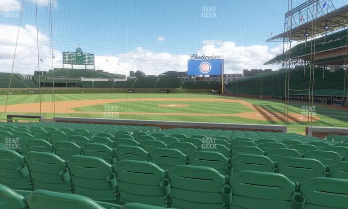 Wrigley Field - Section Club Box Home Plate 14 Seat View