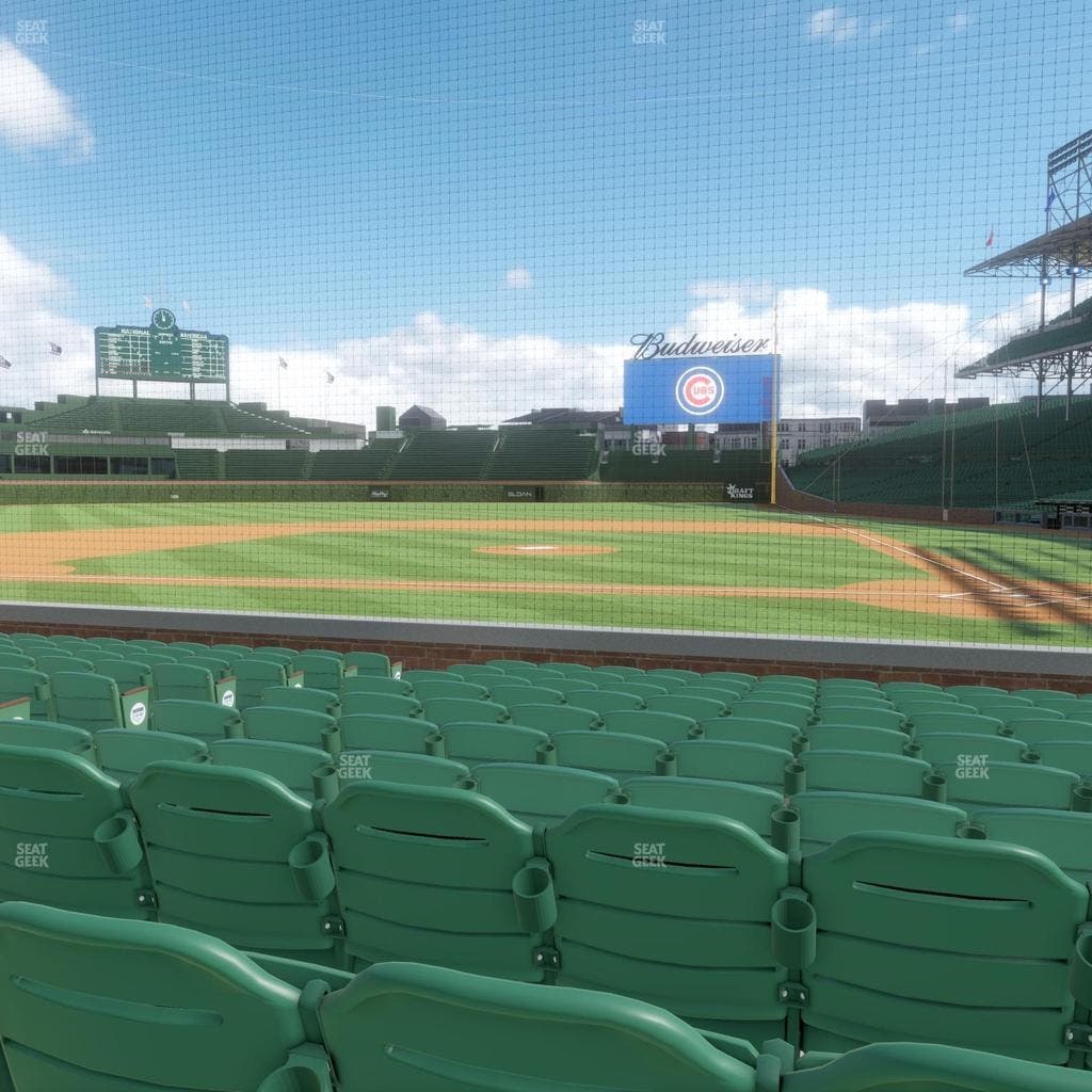 Wrigley Field - Section Club Box Home Plate 14 Seat View