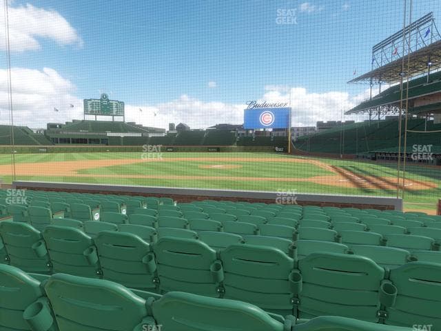 Wrigley Field - Section Club Box Home Plate 14 Seat View