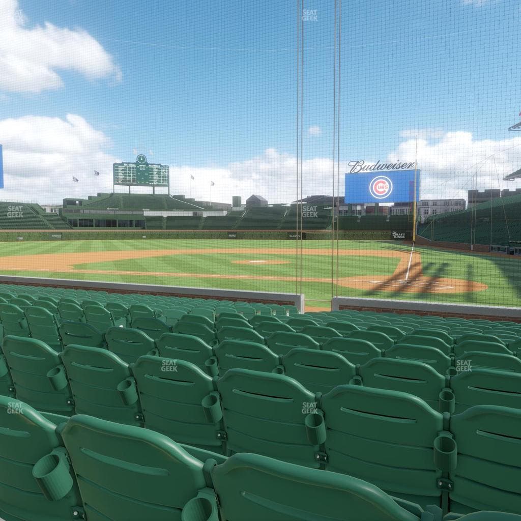 Wrigley Field - Section Club Box Home Plate 15 Seat View