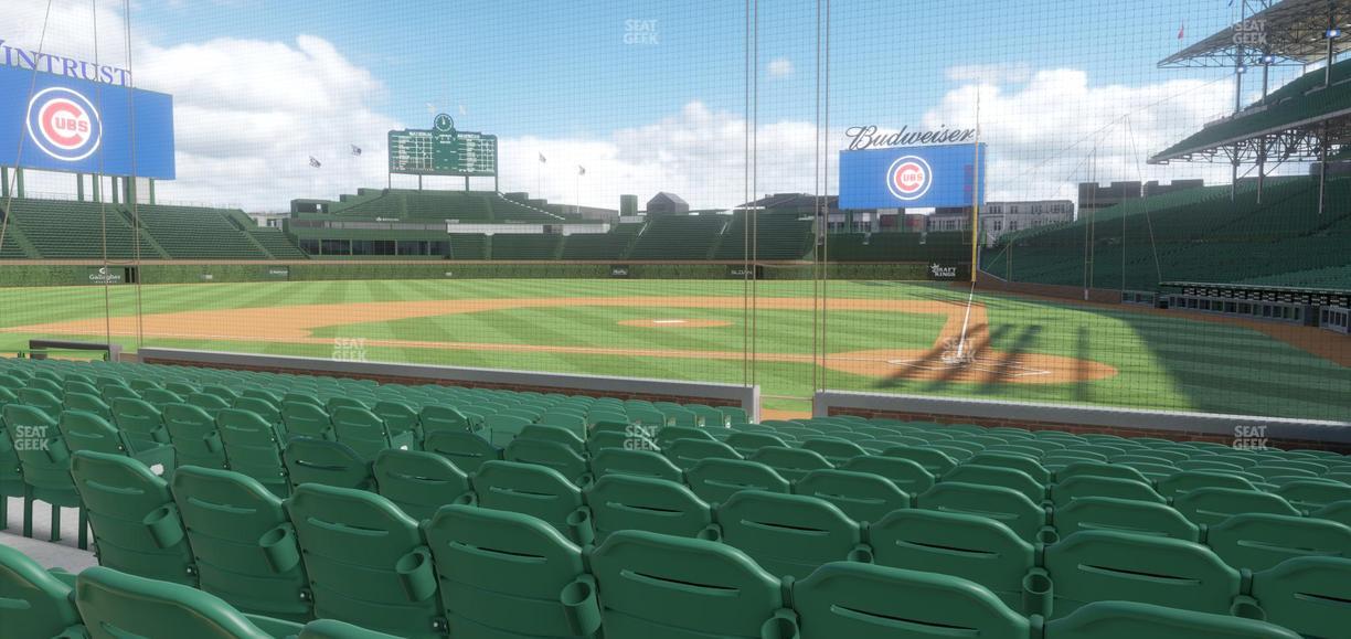 Wrigley Field - Section Club Box Home Plate 15 Seat View
