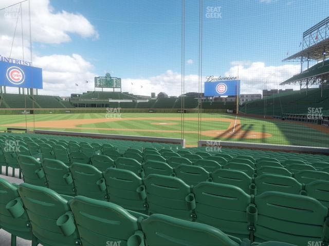 Wrigley Field - Section Club Box Home Plate 15 Seat View